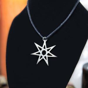 Sigils of the Craft - Heptagram Pendant and Cord - 151