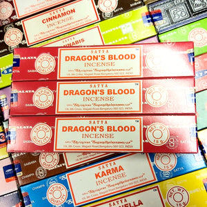 Satya Dragons Blood Incense x 3