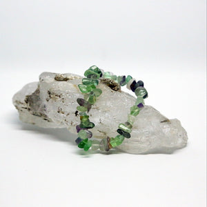 Fluorite Chip Bracelet