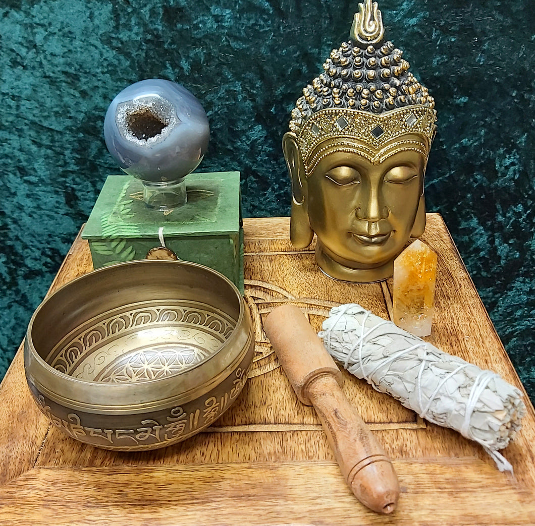 Singing Bowl - Flower of Life