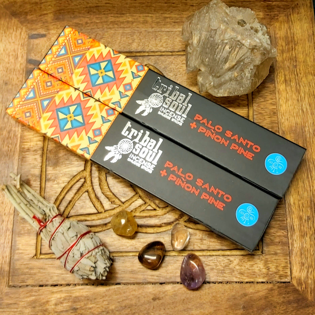 2 x Tribal Soul Palo Santo & Pine Incense Sticks
