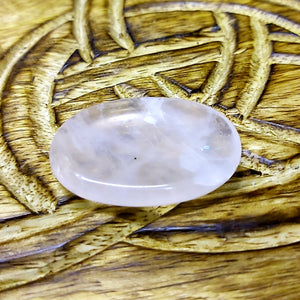 Rose Quartz Worry Stone