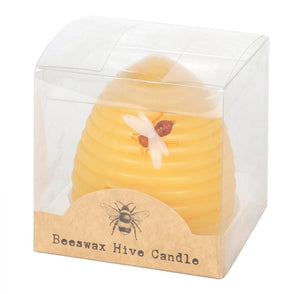 Beeswax Beehive Candle.