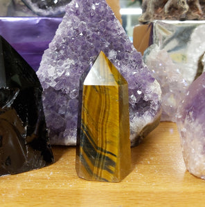 Golden Tigers Eye Polished Point