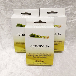 Elements Citronella Cones x 3