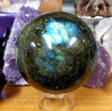 Load image into Gallery viewer, Labradorite Crystal Sphere - 82mm
