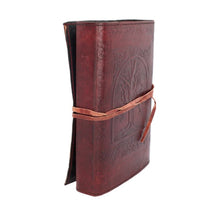 Load image into Gallery viewer, Large Tree Of Life Leather Embossed Journal
