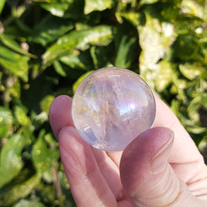 Angel Aura Quartz Crystal Sphere 37mm