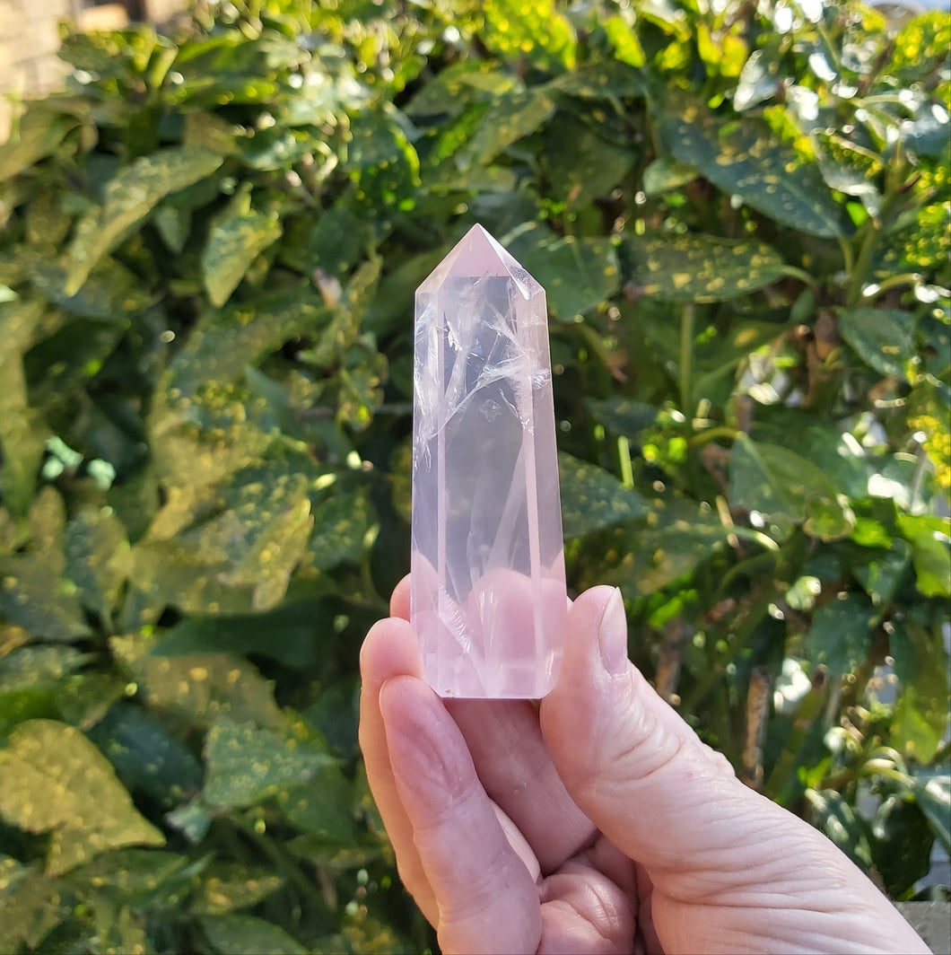 Rose Quartz Polished Point