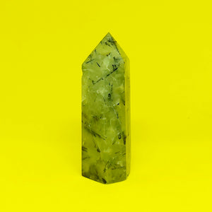 Prehnite Polished Point 84g