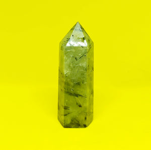 Prehnite Polished Point 84g