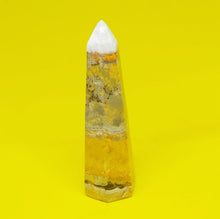 Load image into Gallery viewer, Bumblebee Jasper Polished Obelisk 123g
