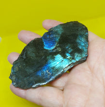 Load image into Gallery viewer, Labradorite Slice - Polished One Side
