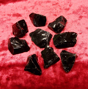 Black Obsidian Raw Chunk