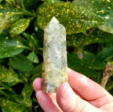 Load image into Gallery viewer, Prehnite Crystal Polished Point 90g
