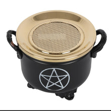 Load image into Gallery viewer, Metal Pentagram Design Incense Holder
