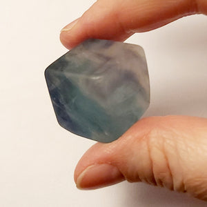 Rainbow Fluorite Medium Polished Cube 40g (1)