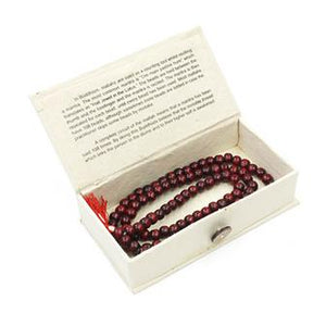 Boxed Wooden Mala Beads