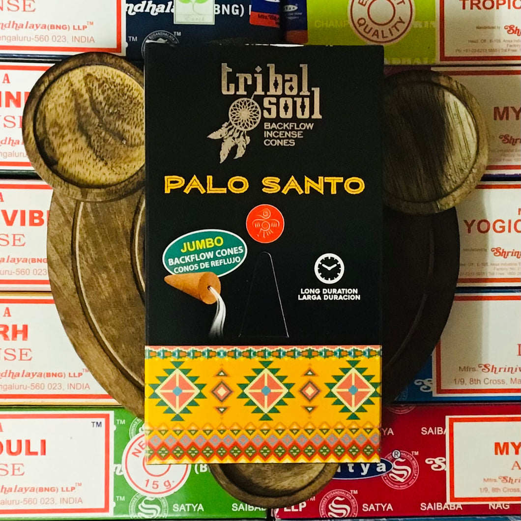 Tribal Soul Backflow Cones - Palo Santo