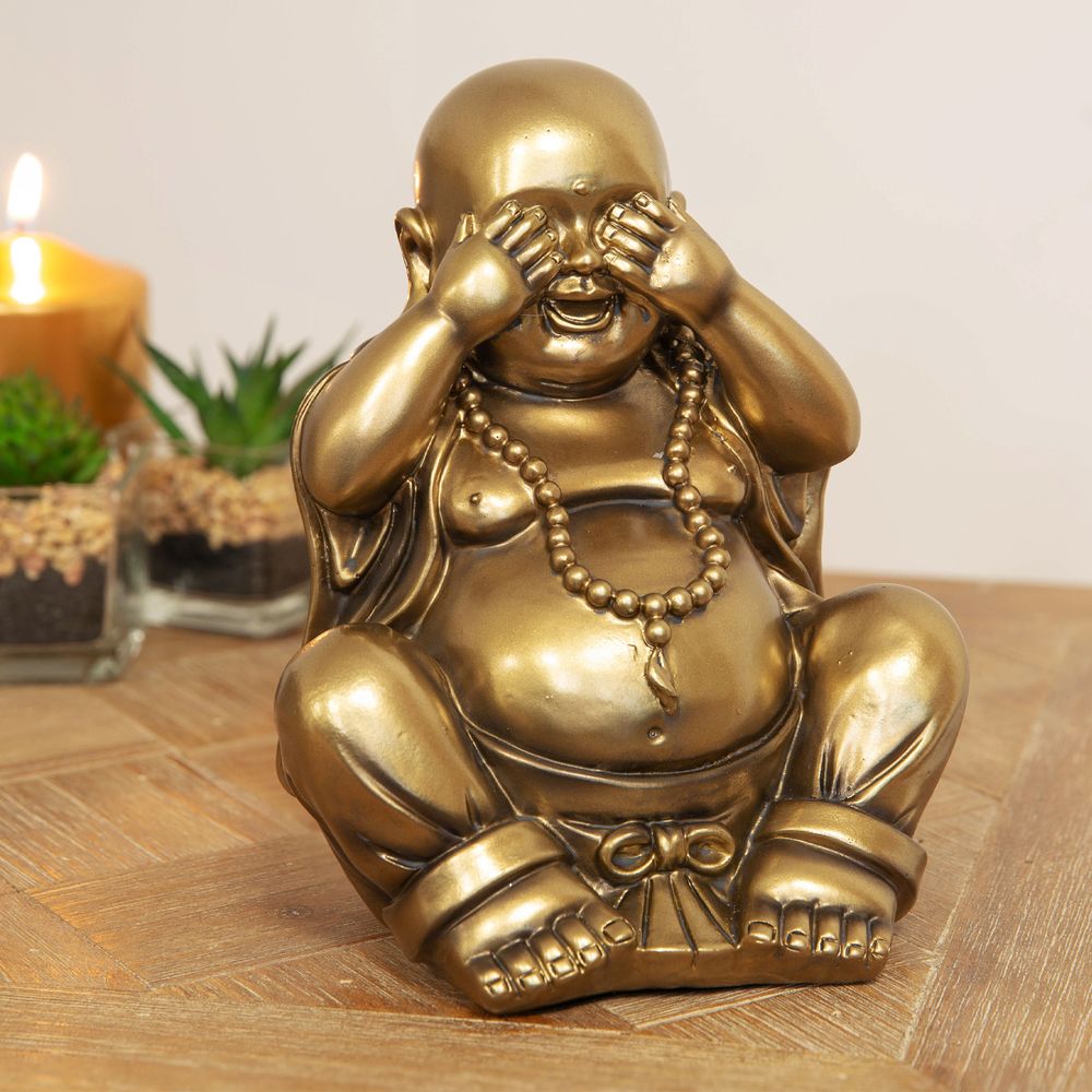 Buddha Figure - See No Evil - 17cm