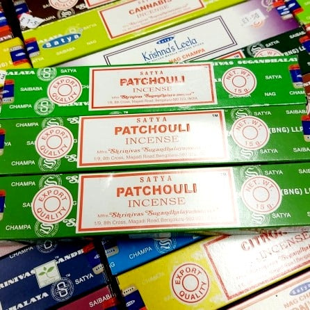 Satya Patchouli Incense x 3