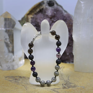 Aura Protection Mala Bracelet