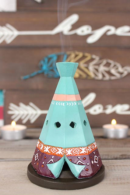 Teepee Cone Incense Holder