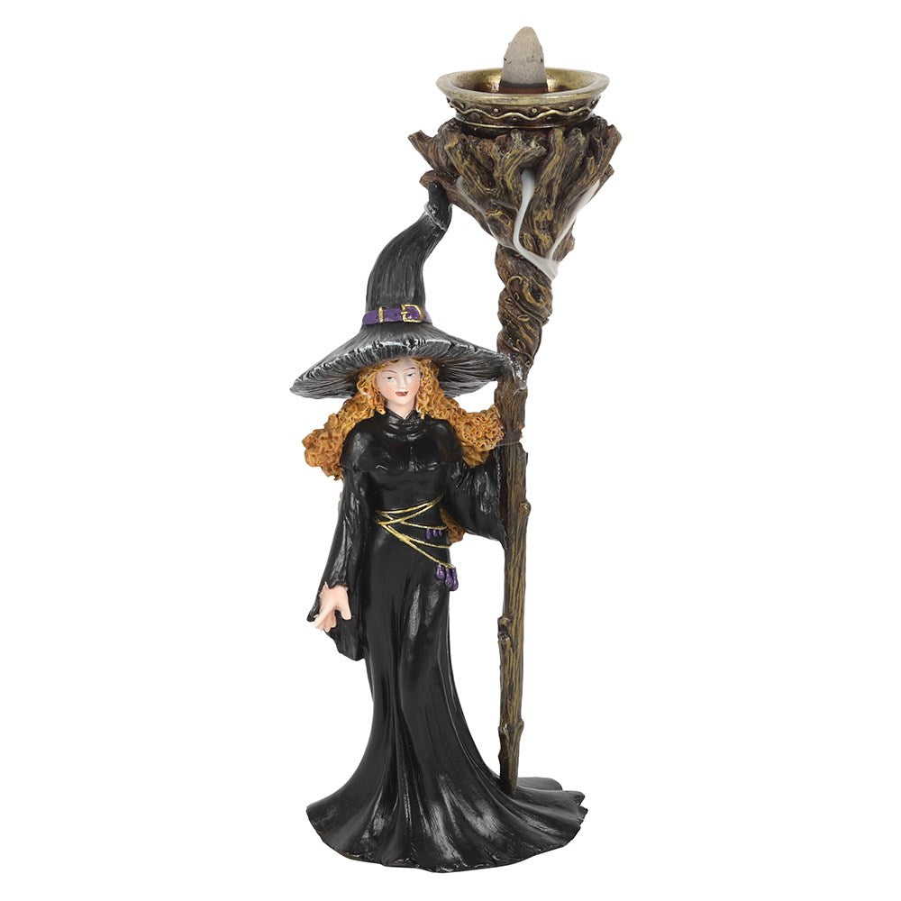 Witch With Staff Backflow Burner