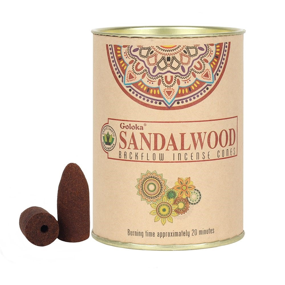 Backflow Cones - Sandalwood