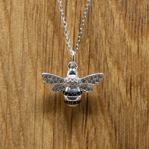 Sterling Silver Bee Pendant