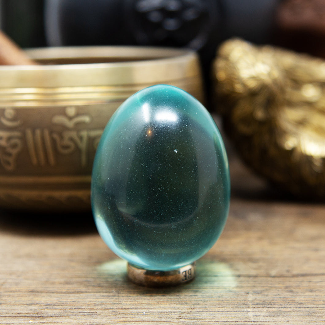 Blue Obsidian Egg