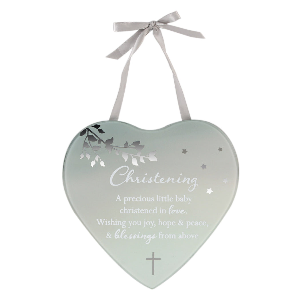 Christening Heart Mirror