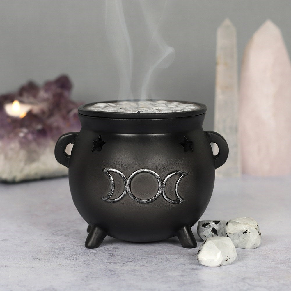 Cauldron Incense Cone Holder