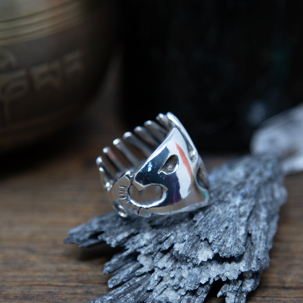 Silver on sale fish ring