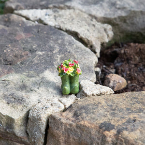 Flower Leaf Boot - Miniature World