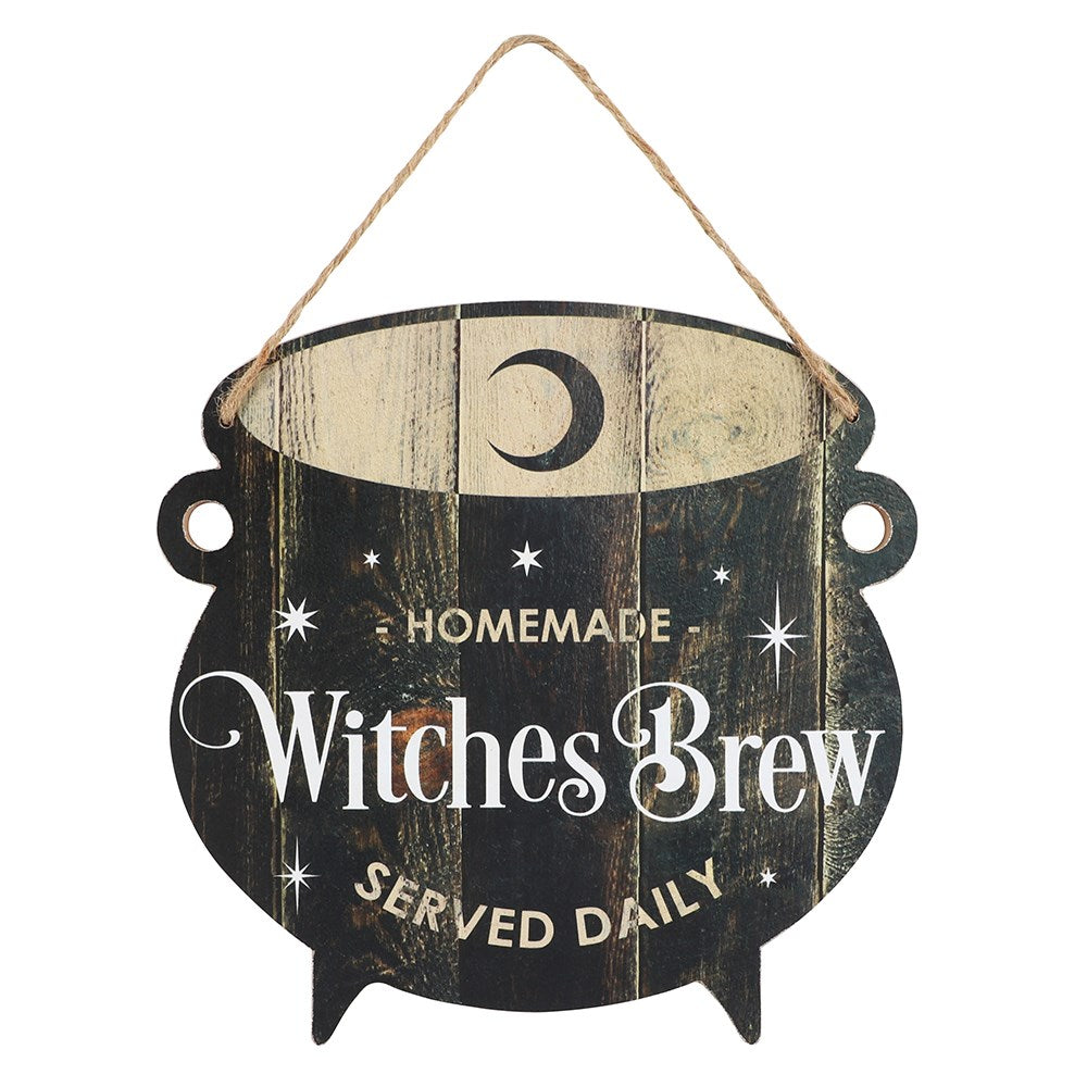 Witches Brew Hanging Plaque