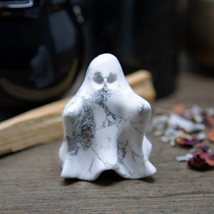 Howlite Ghost Carving 87g