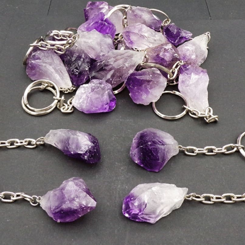 Amethyst Keyring / Keychain