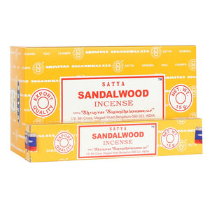 Satya Sandalwood Incense x 3