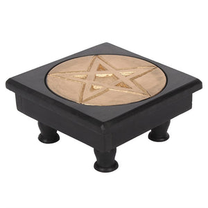 Small Pentagram Wooden Table