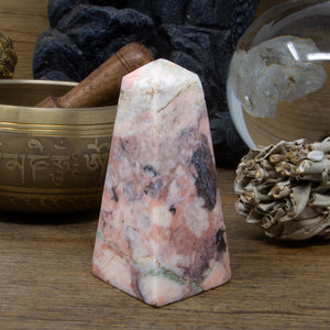 Pink Calcite Point