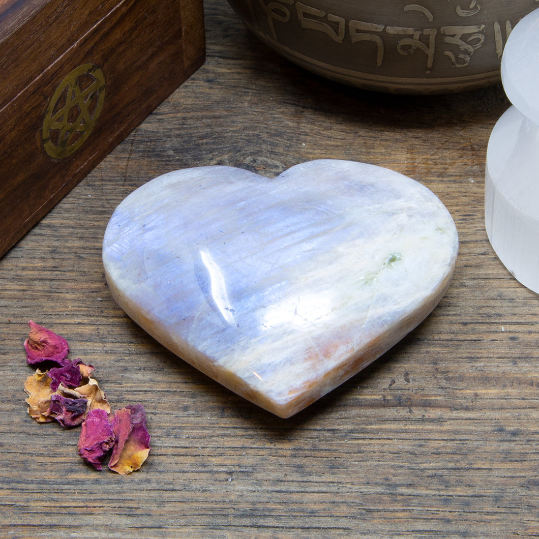 Moonstone Heart 83g