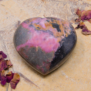 Rhodonite Heart 162g