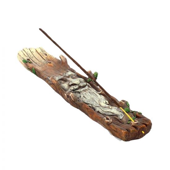 Green Man Incense Holder