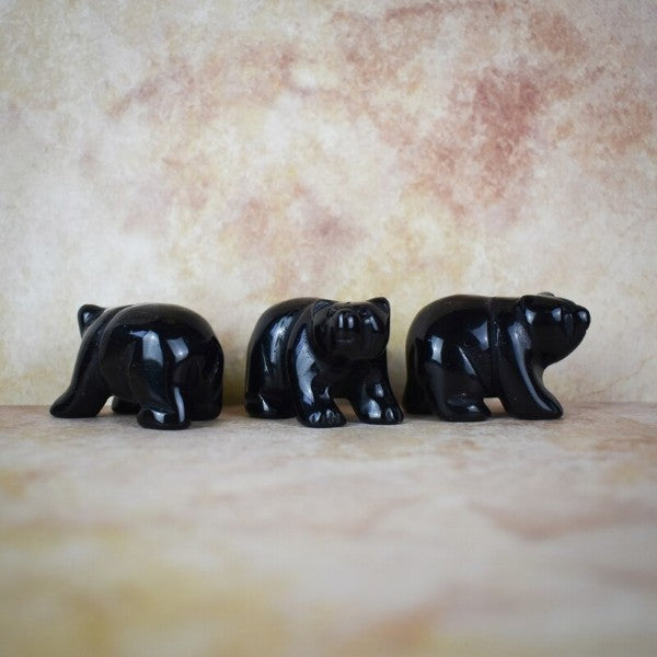 1 x Black Obsidian Bear