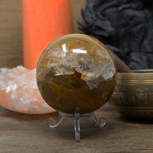 Load image into Gallery viewer, Golden Healer Quartz Sphere
