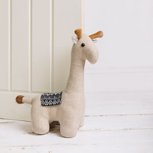 HESTIA - Herringbone Giraffe Door Stop