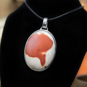 Mookaite Jasper Sterling Silver Pendant