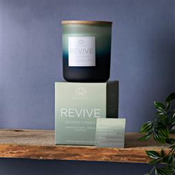 Serenity Revive Glass Jar Candle - Orange Blossom, Jasmine & Saffron 270g
